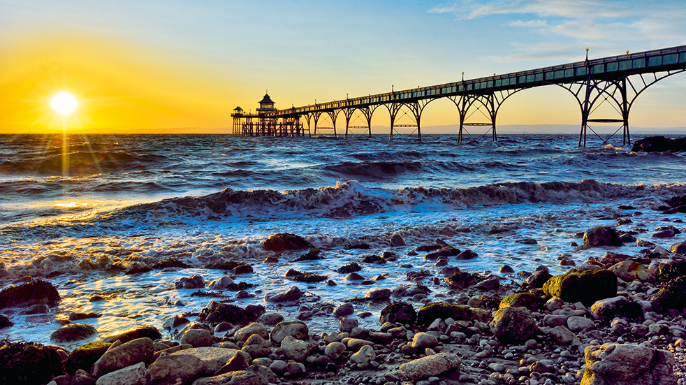 Best British piers: Clevedon in Somerset, Grade 1 listed